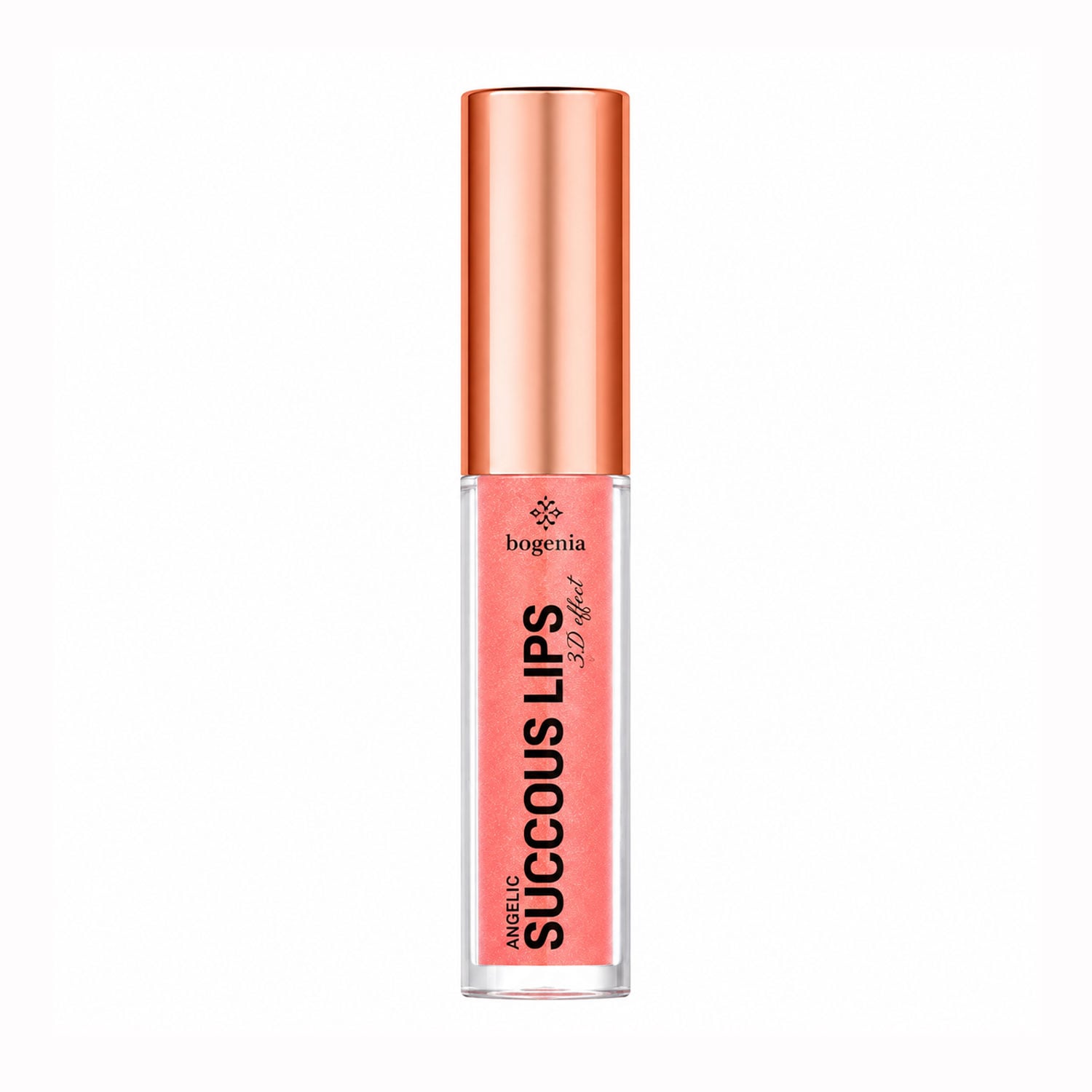 Рідка помада для губ Bogenia Angelic Succous Lips 3D Effect BG711, 014 Flirty, 5.2 мл