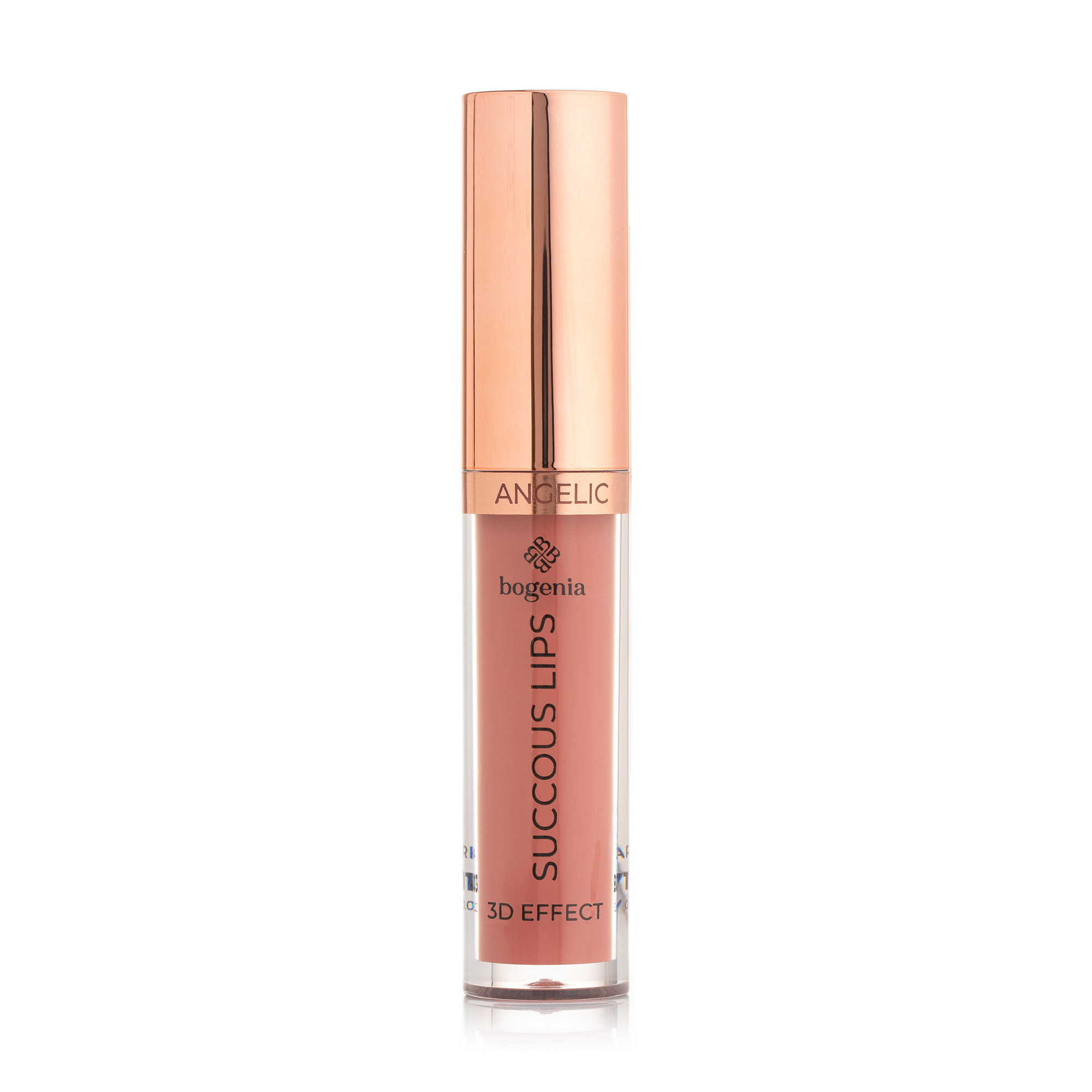 Рідка помада для губ Bogenia Angelic Succous Lips 3D Effect BG711, 003 Charisma, 5.2 мл